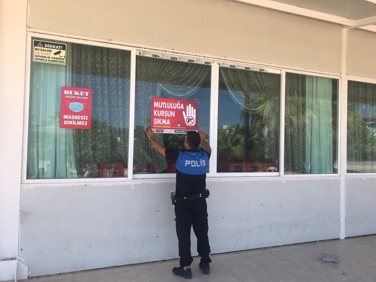 Anamur Polisi Mutluluğa Kuşun Sıkma dedi ve Uyardı..
