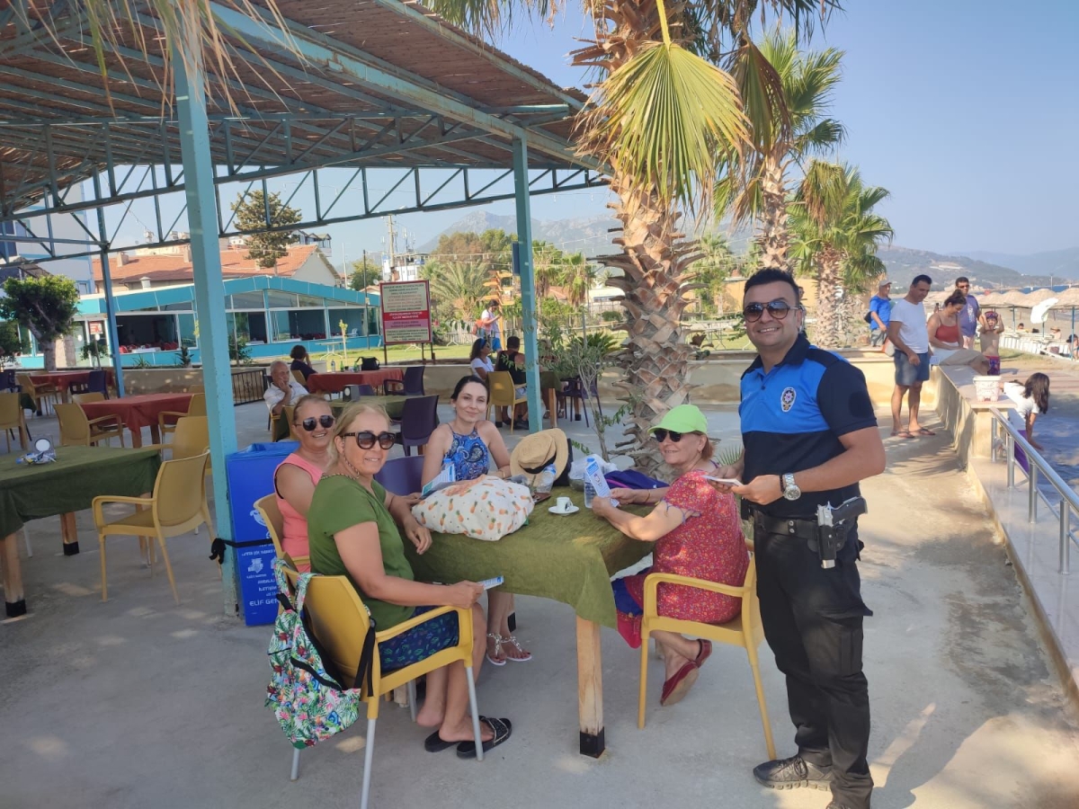 Anamur Polisi “Ölüme Yüzmeyin” Uyarısında Bulundu.