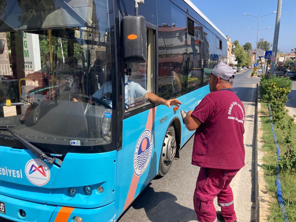 Anamur Orman İşletme Müdürlüğü Orman Yangınlarında Bilinçli olmaya davet etti.