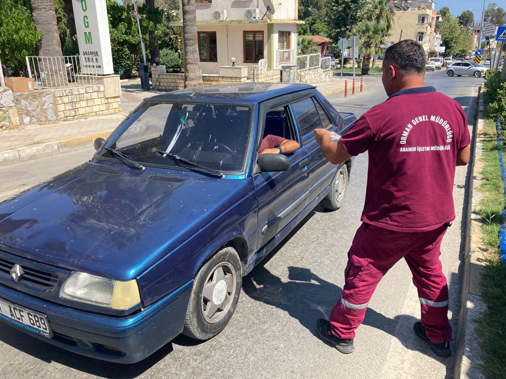 Anamur Orman İşletme Müdürlüğü Orman Yangınlarında Bilinçli olmaya davet etti.