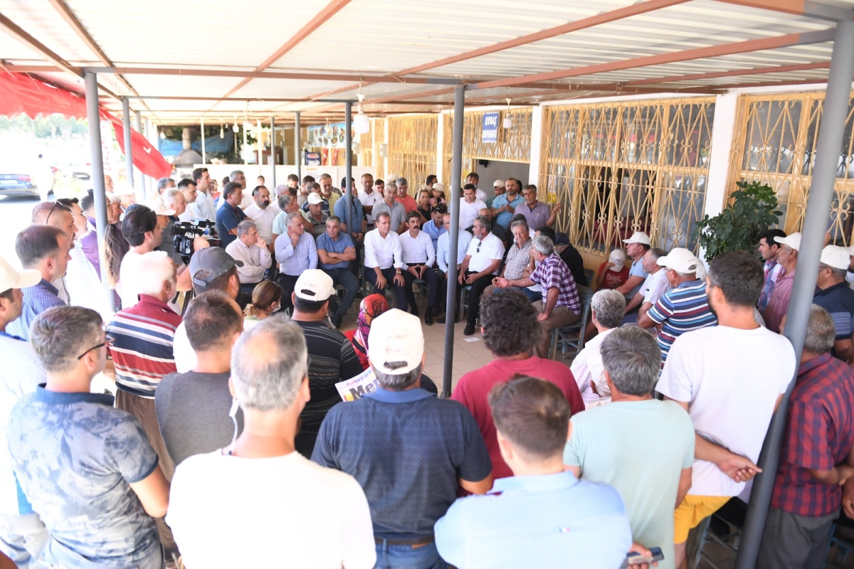 Başkan Seçer Aydıncık, Bozyazı Ve Anamur’da Vatandaşla Buluştu 