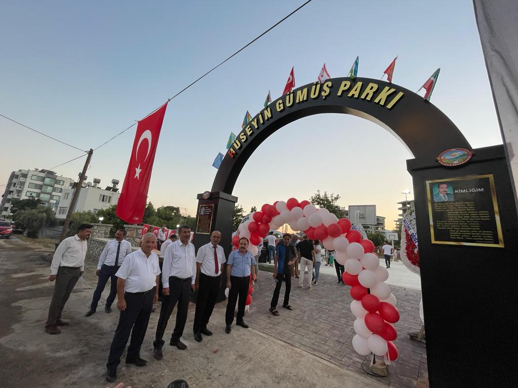 Anamur Belediyesi Köylü Ozan Hüseyin Gümüş Parkını Hizmete Açtı..