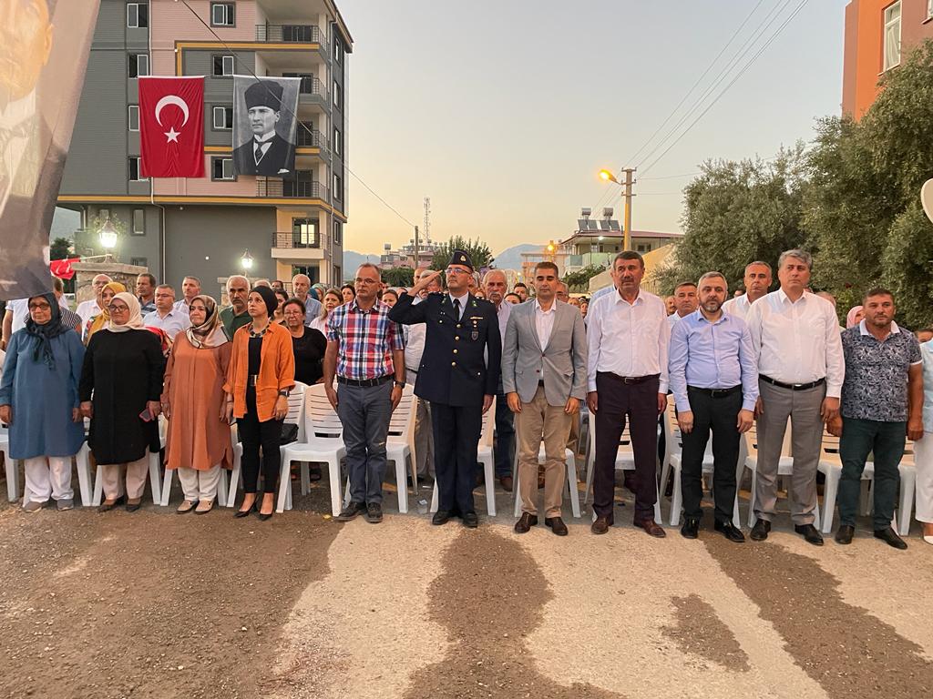 Anamur Belediyesi Köylü Ozan Hüseyin Gümüş Parkını Hizmete Açtı..