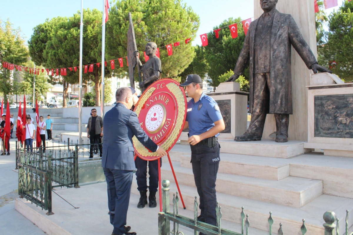 30 Ağustos Zafer Bayramı Anamur’da Törenle Kutlandı
