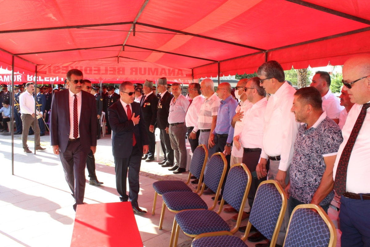 30 Ağustos Zafer Bayramı Anamur’da Törenle Kutlandı