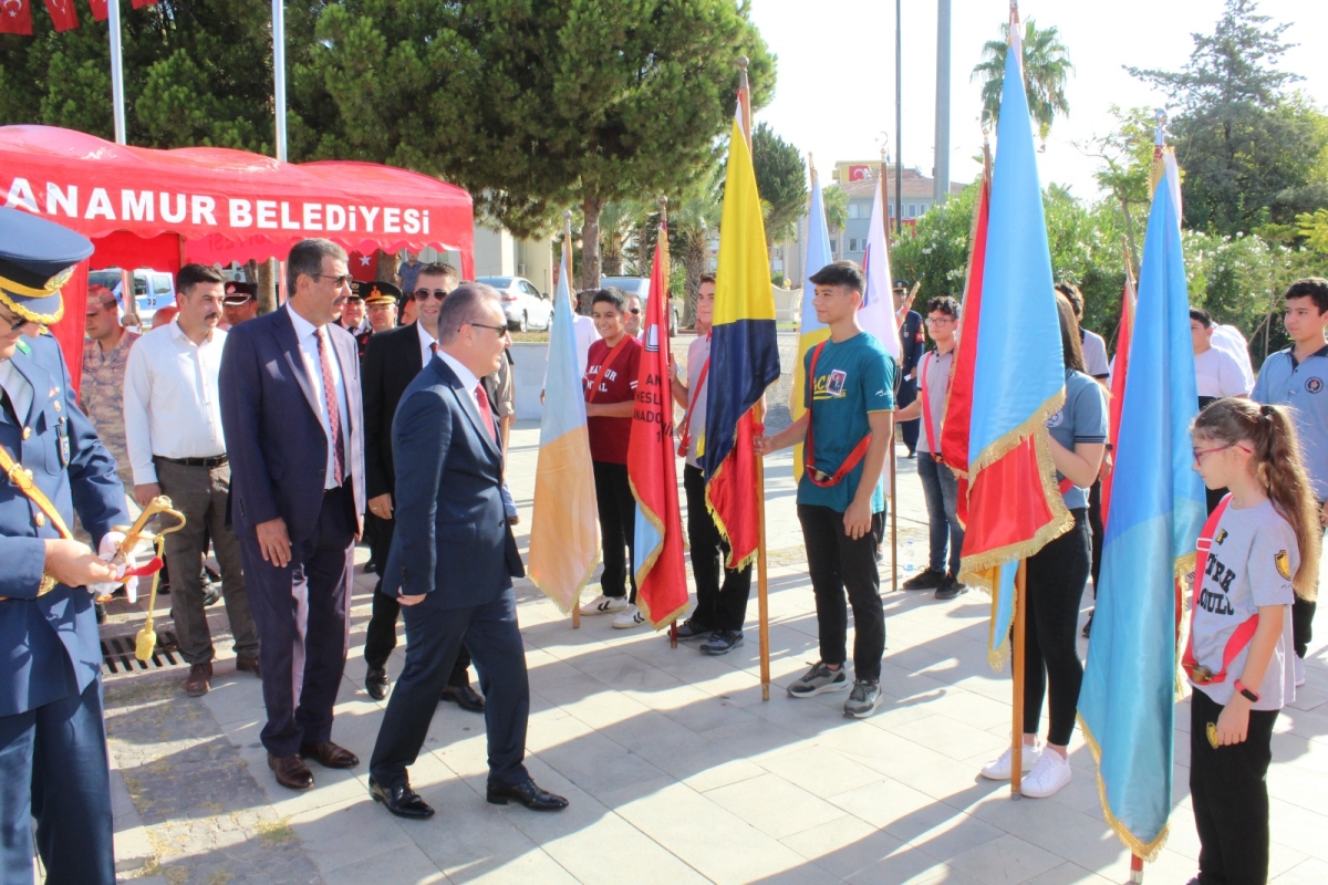 30 Ağustos Zafer Bayramı Anamur’da Törenle Kutlandı