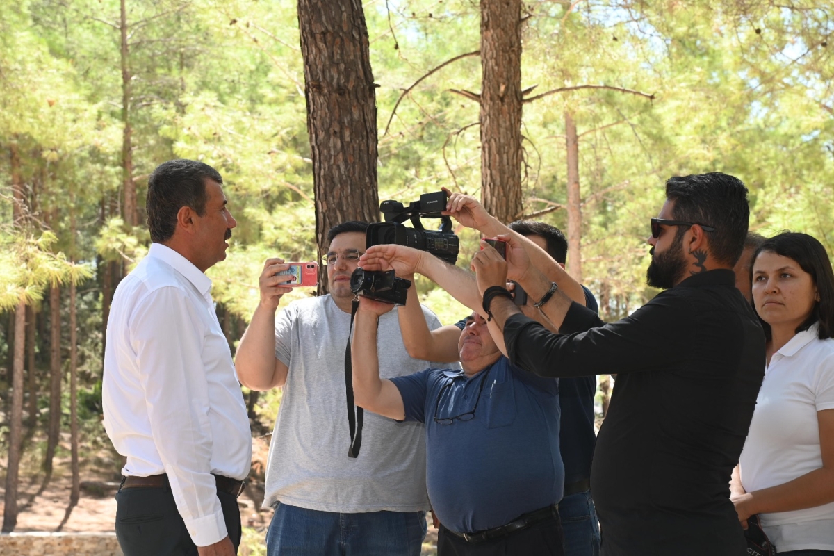 Başkan Kılınç, Recep Tayip Erdoğan Piknik Alanını Basına Tanıttı..