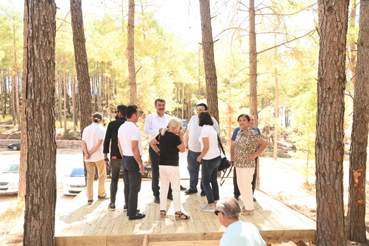 Başkan Kılınç, Recep Tayip Erdoğan Piknik Alanını Basına Tanıttı..