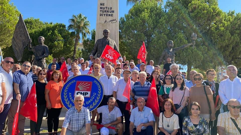 CHP Anamur İlçe Başkanlığı Partisinin Kuruluş Yıl Dönümünü Coşkuyla Kutladı..