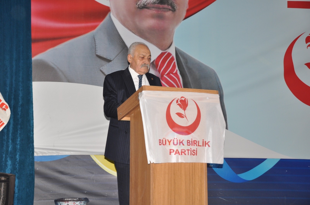 Büyük Birlik Partisi Anamur İlçe Teşkilatı olağan üstü kongresi Gerçekleşti..