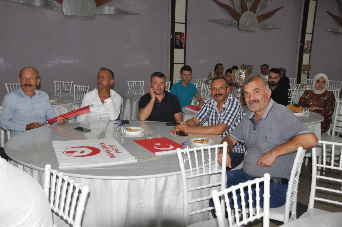 Büyük Birlik Partisi Anamur İlçe Teşkilatı olağan üstü kongresi Gerçekleşti..