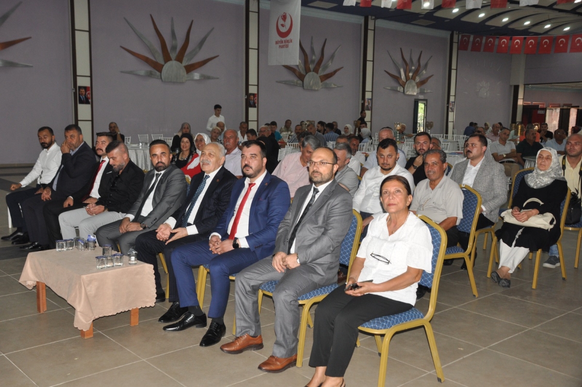 Büyük Birlik Partisi Anamur İlçe Teşkilatı olağan üstü kongresi Gerçekleşti..