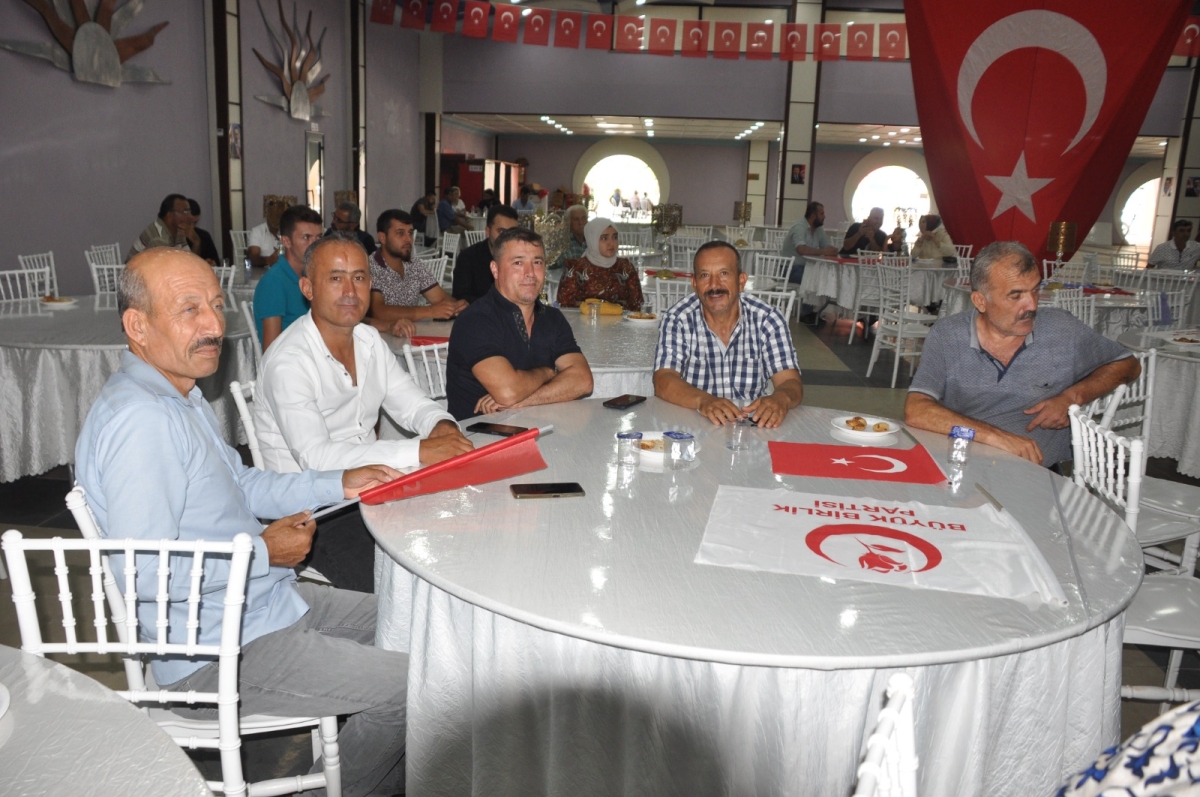 Büyük Birlik Partisi Anamur İlçe Teşkilatı olağan üstü kongresi Gerçekleşti..