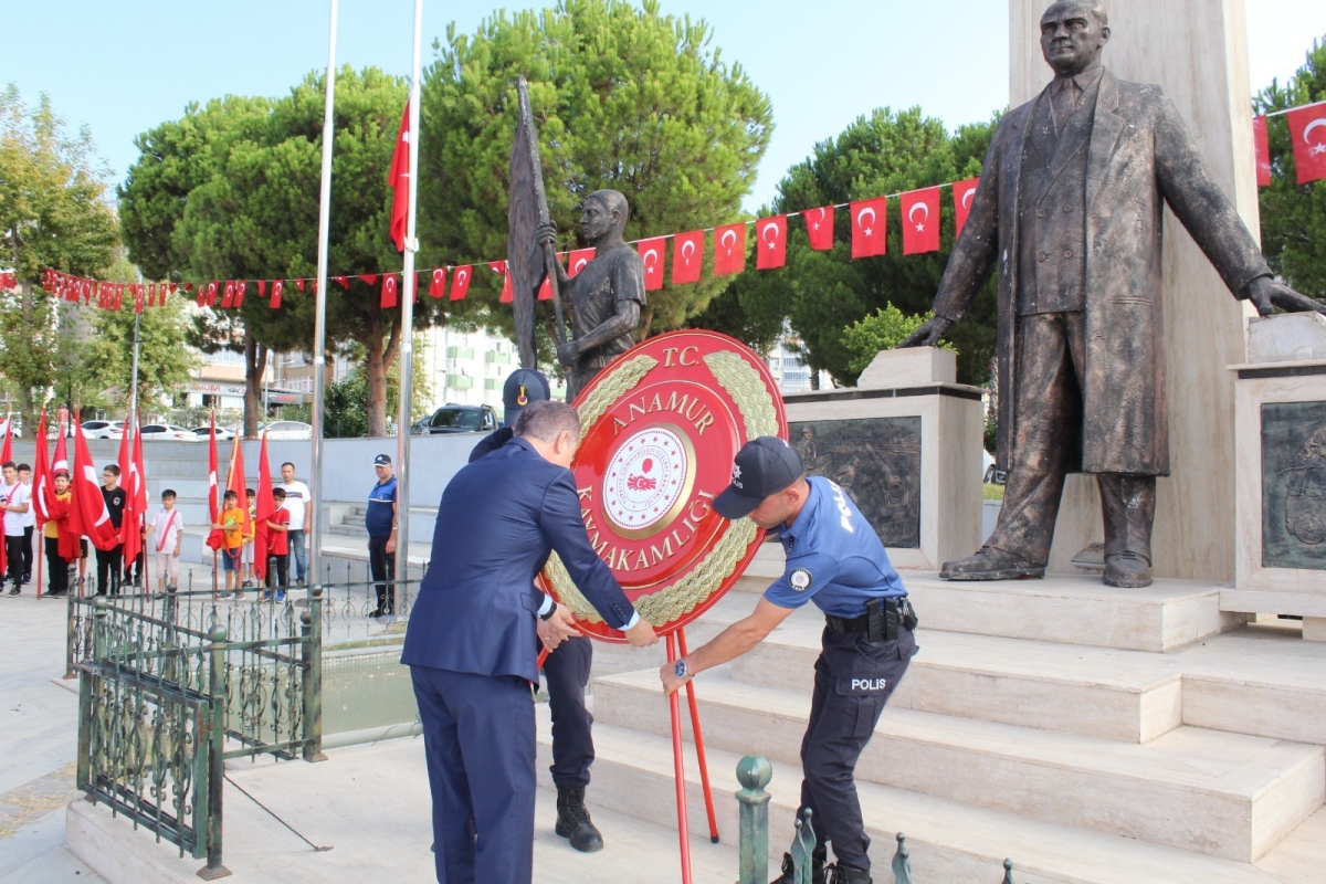 19 Eylül Gaziler Günü dolayısıyla Anamur’da Çelen Töreni düzenlendi..