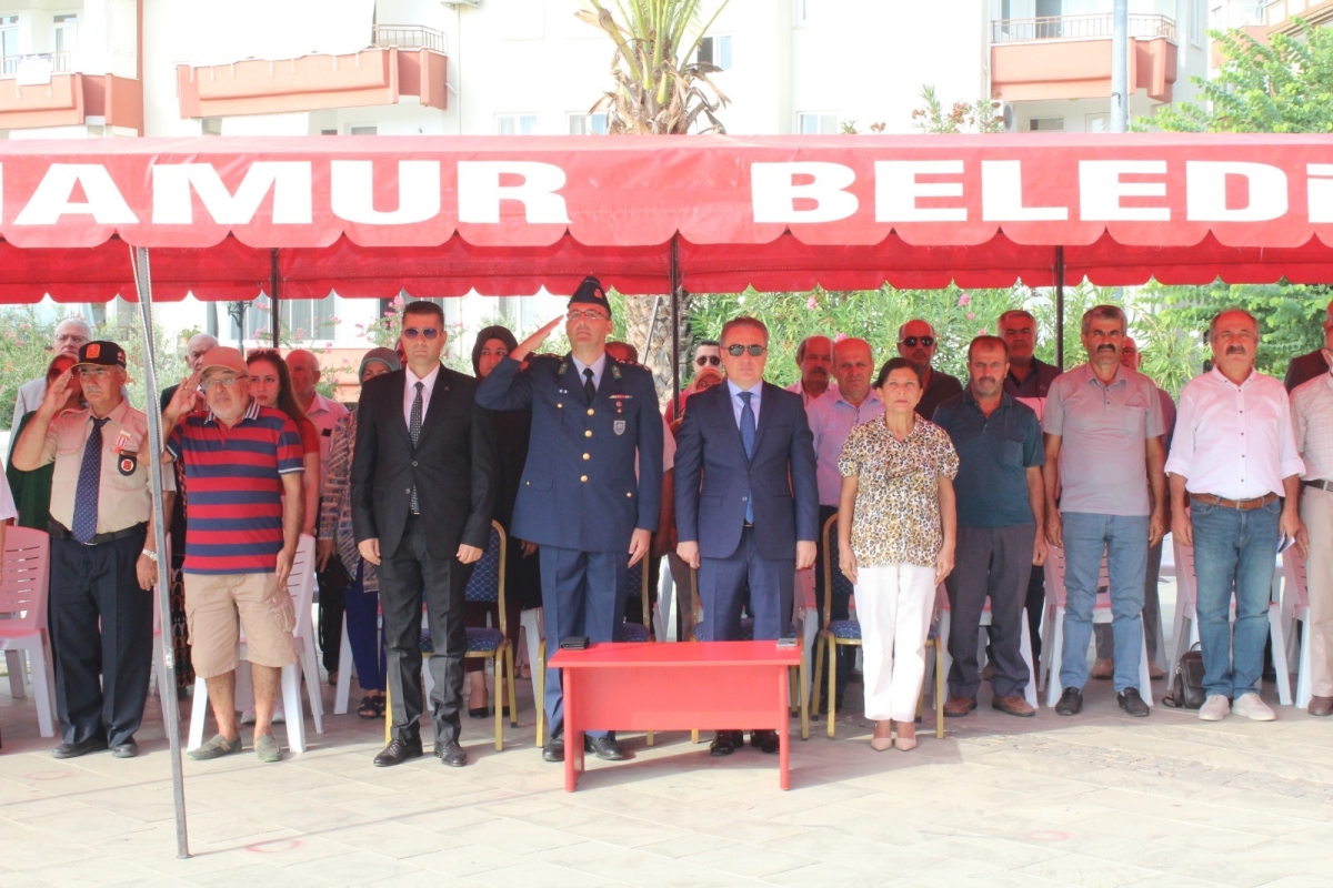19 Eylül Gaziler Günü dolayısıyla Anamur’da Çelen Töreni düzenlendi..
