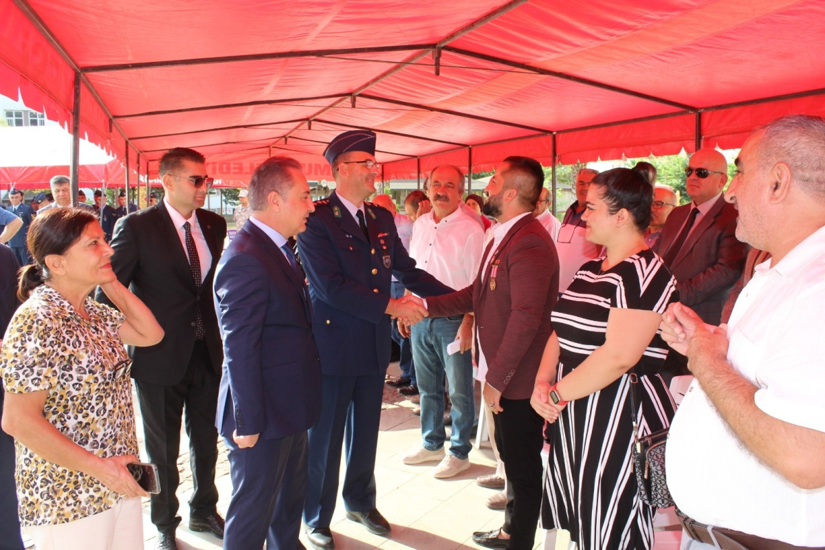 19 Eylül Gaziler Günü dolayısıyla Anamur’da Çelen Töreni düzenlendi..