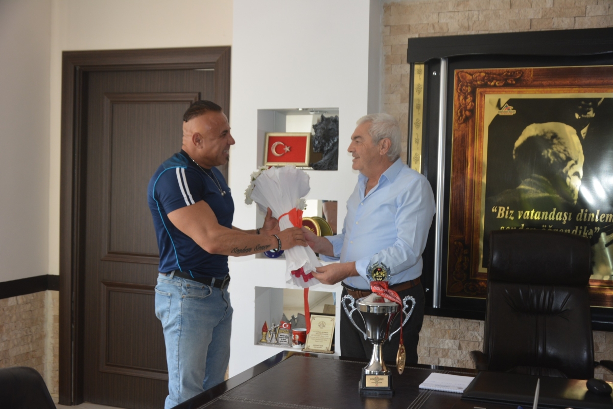 Bozyazı Belediye Başkanı Mustafa Çetinkaya’dan Milli Sporcu Aysan'a destek sözü