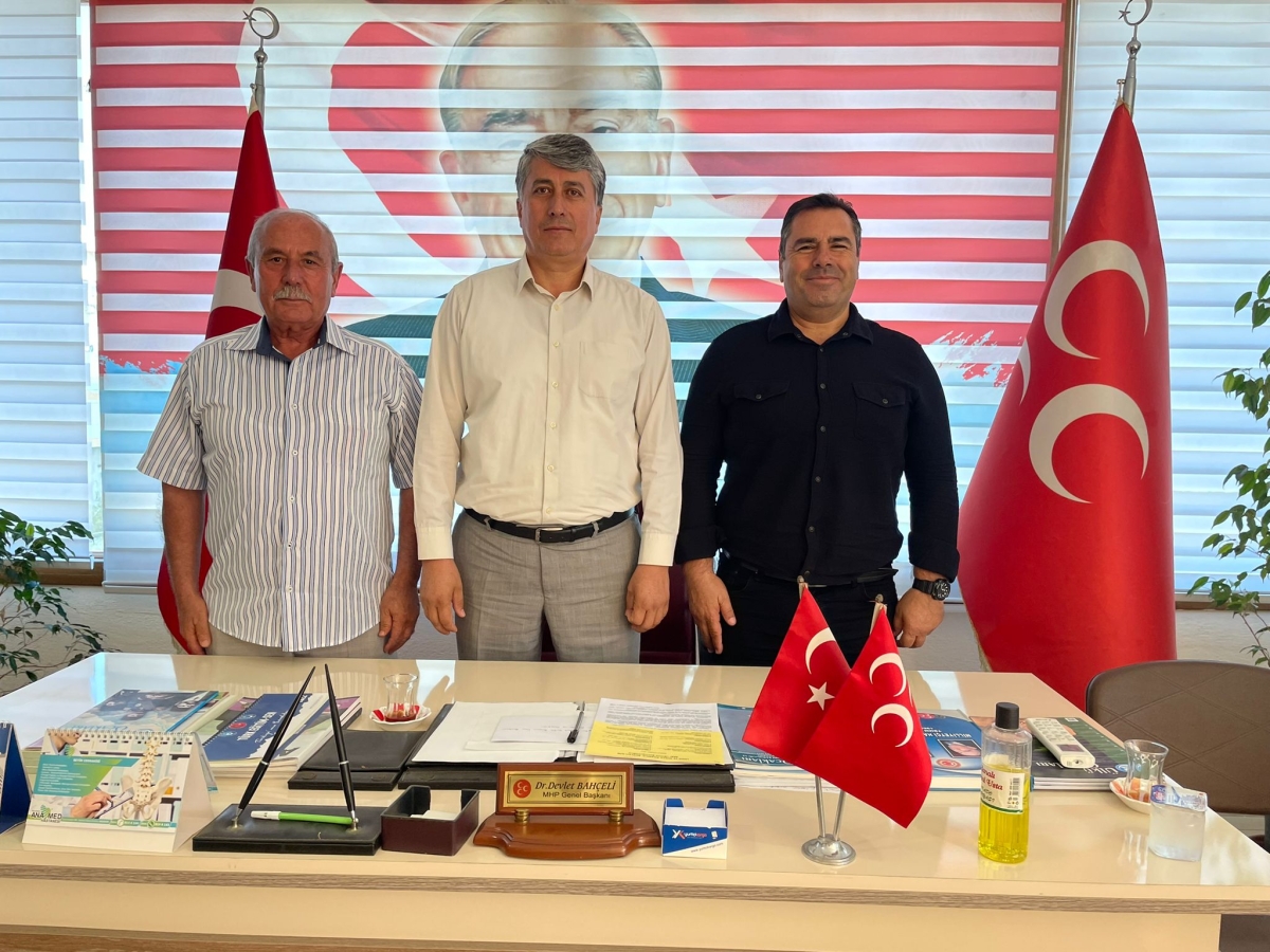 ANTSO Başkan Adayı Oğuz Ekibiyle Siyasi Partileri Ziyaret Etti..