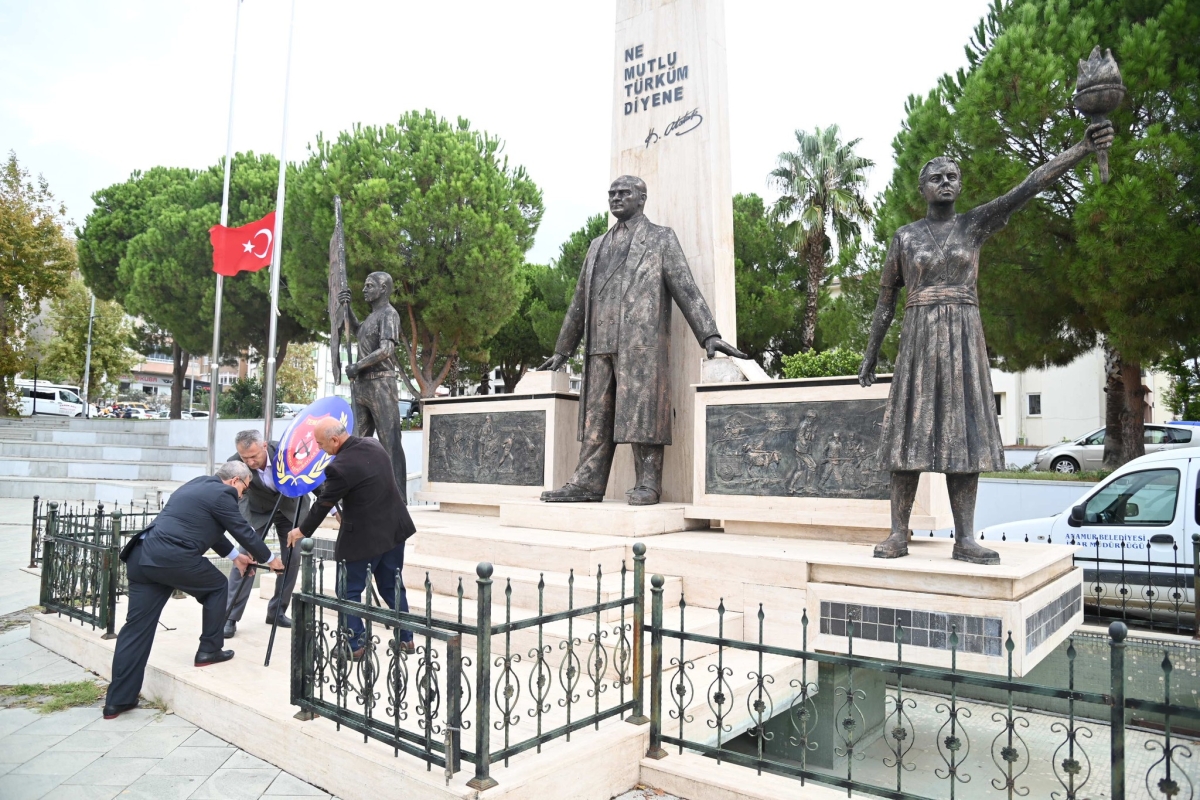 TEMAD Anamur’da 17 Ekim Dünya Astsubaylar Gününde Çelenk Töreni Düzenlendi..