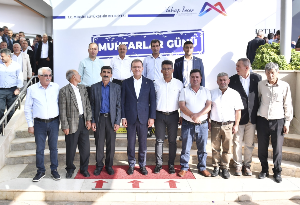 Başkan Seçer, Batıdaki İlçelerin Muhtarlarıyla Bir Araya Geldi