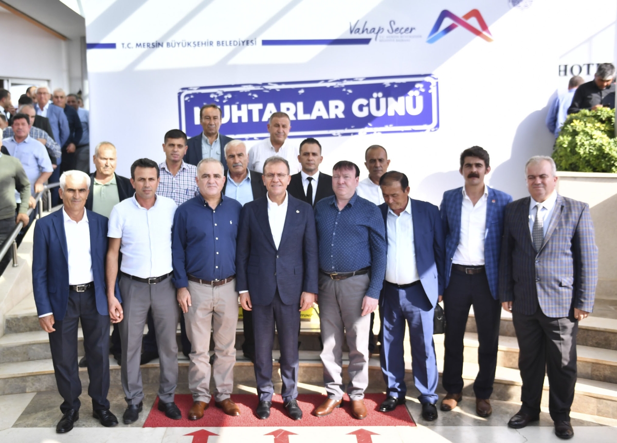 Başkan Seçer, Batıdaki İlçelerin Muhtarlarıyla Bir Araya Geldi