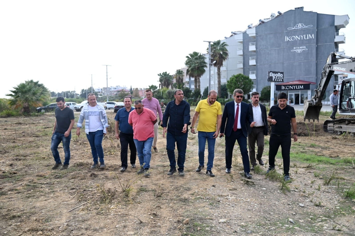Anamur Belediyesi, Sahil Projesi’nde 2. Etap Çalışmalarını Başlattı.