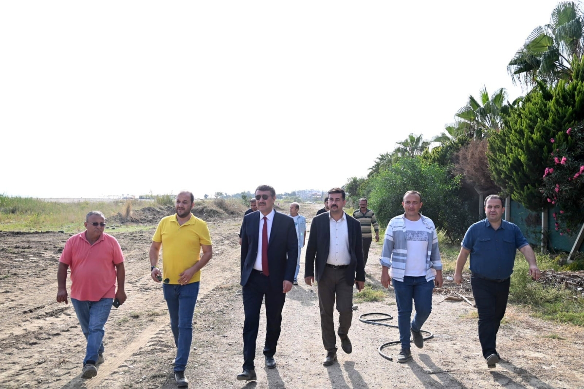Anamur Belediyesi, Sahil Projesi’nde 2. Etap Çalışmalarını Başlattı.