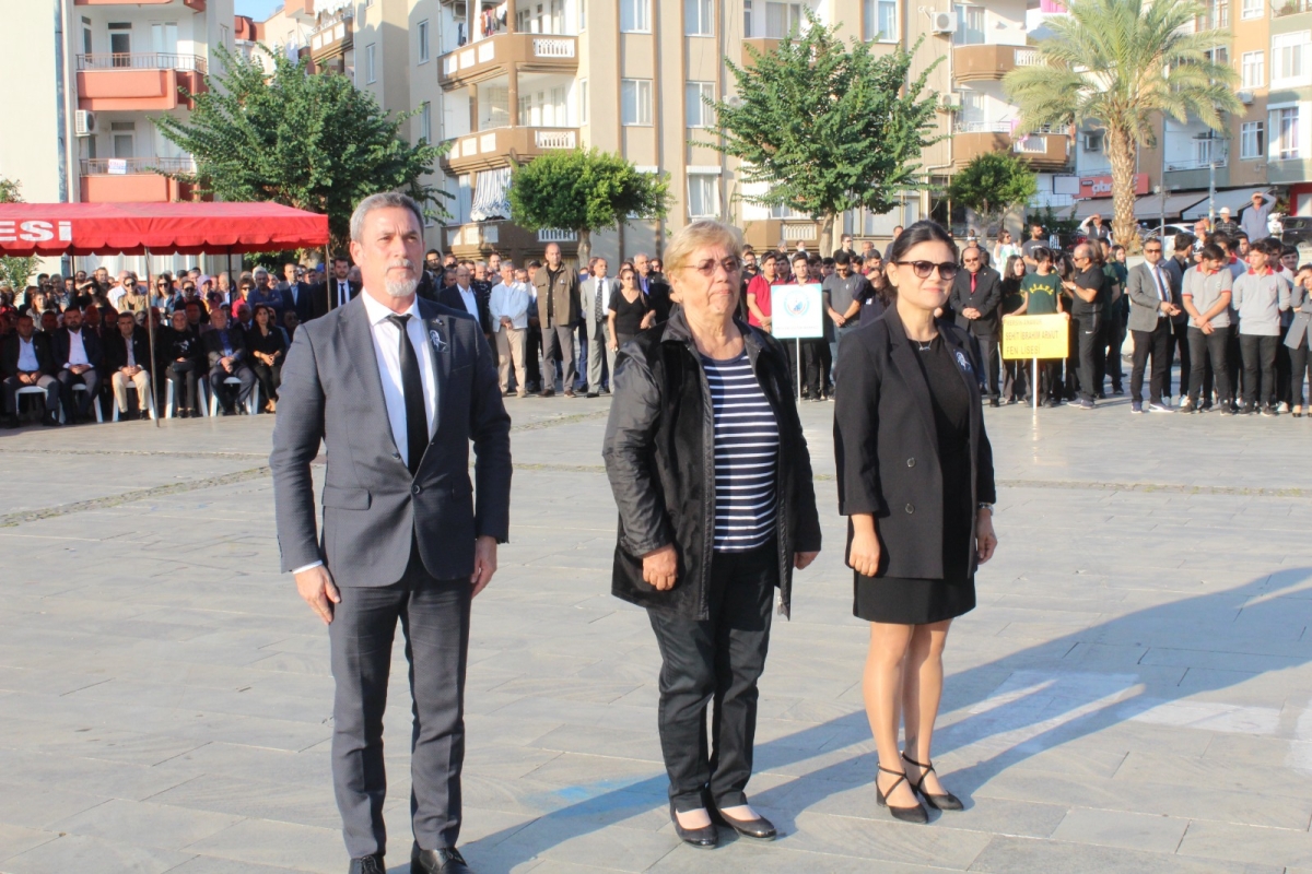 Anamur’da 10 Kasım Atatürk’ü Anma ve Çelen Töreni düzenlendi.