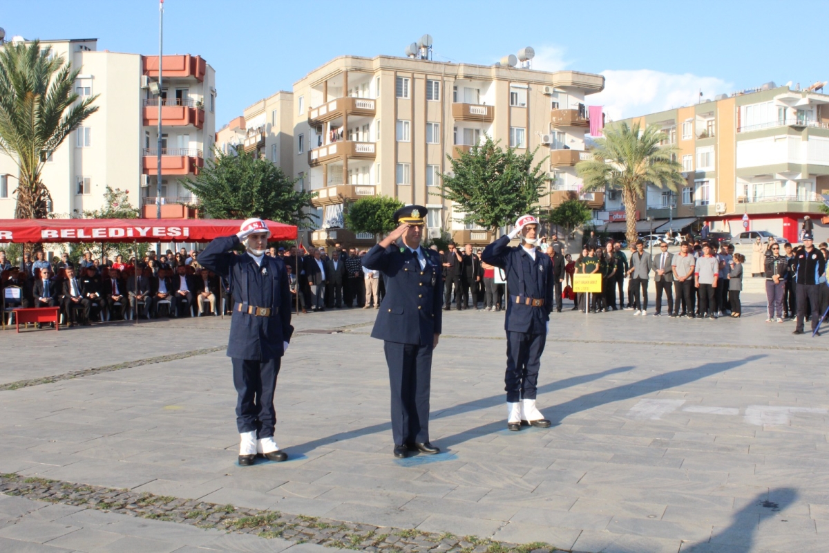 Anamur’da 10 Kasım Atatürk’ü Anma ve Çelen Töreni düzenlendi.