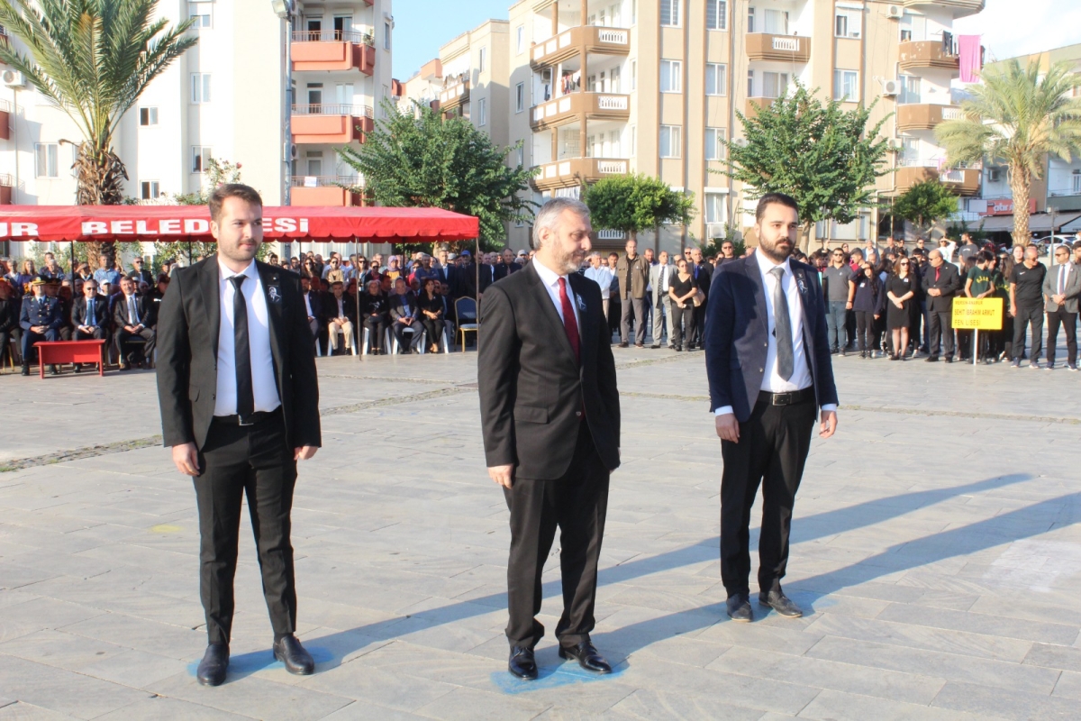 Anamur’da 10 Kasım Atatürk’ü Anma ve Çelen Töreni düzenlendi.