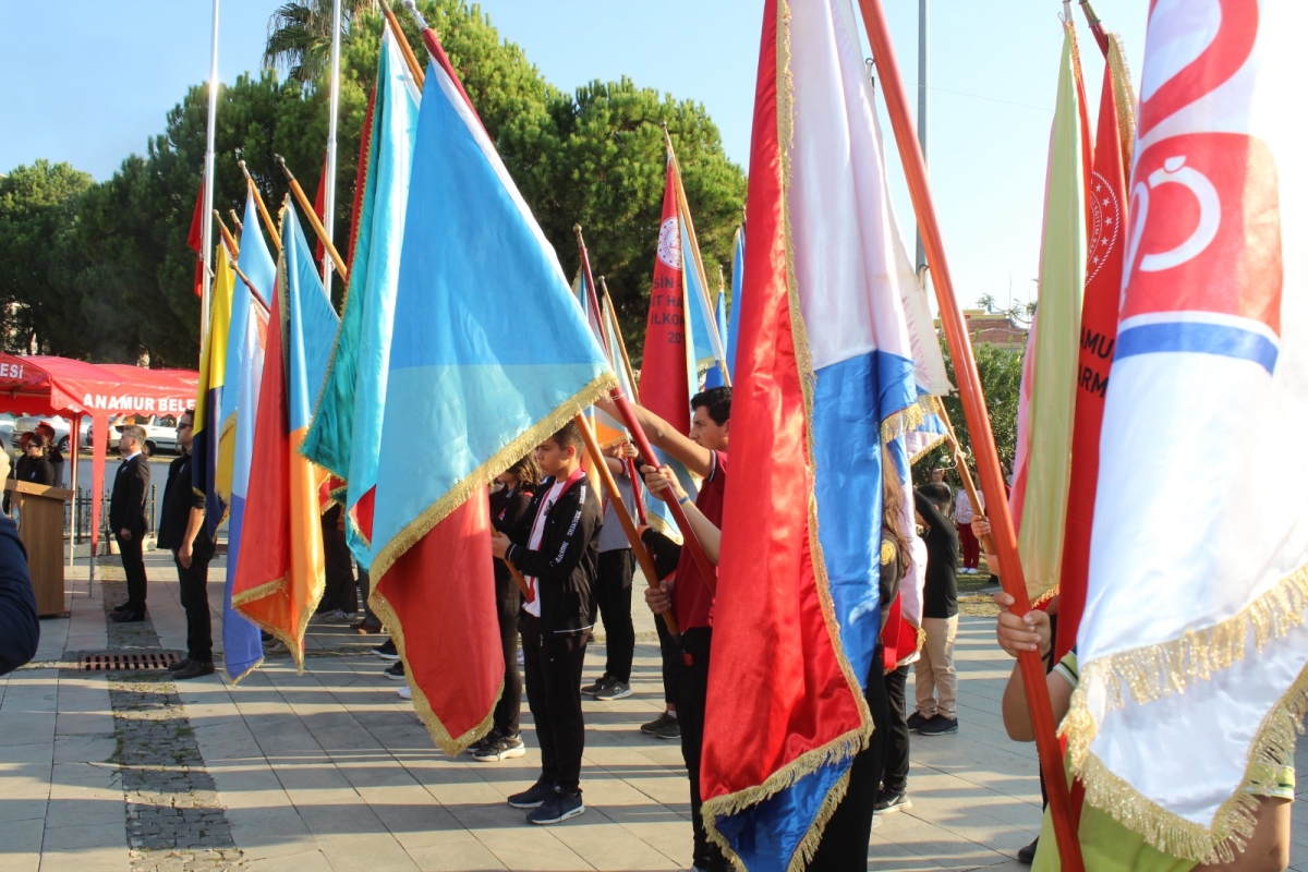 Anamur’da 10 Kasım Atatürk’ü Anma ve Çelen Töreni düzenlendi.