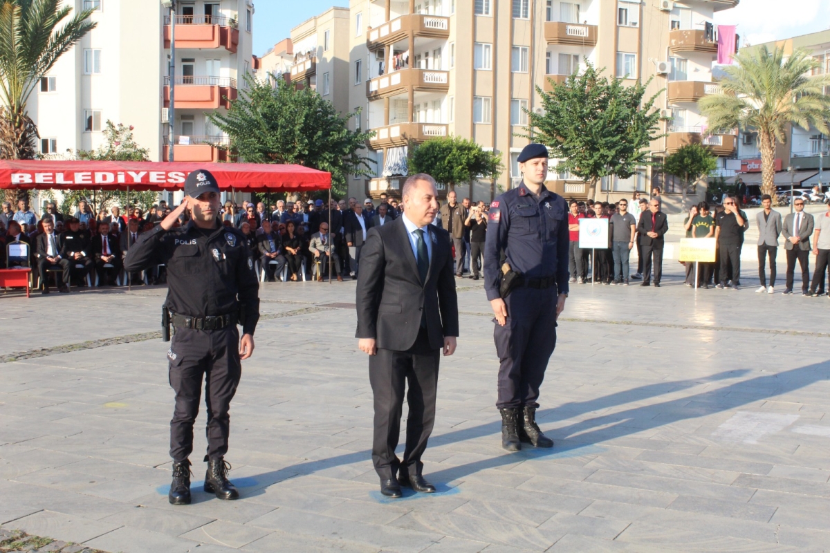 Anamur’da 10 Kasım Atatürk’ü Anma ve Çelen Töreni düzenlendi.