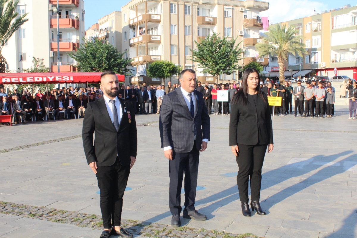 Anamur’da 10 Kasım Atatürk’ü Anma ve Çelen Töreni düzenlendi.