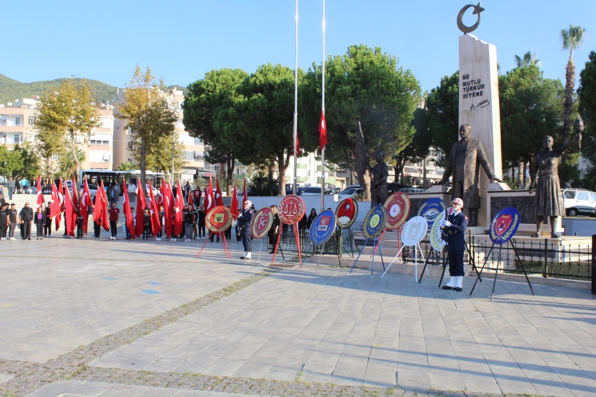 Anamur’da 10 Kasım Atatürk’ü Anma ve Çelen Töreni düzenlendi.