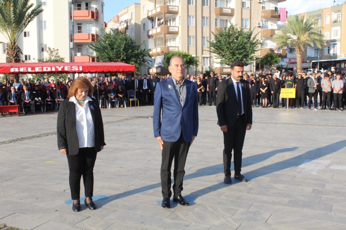 Anamur’da 10 Kasım Atatürk’ü Anma ve Çelen Töreni düzenlendi.