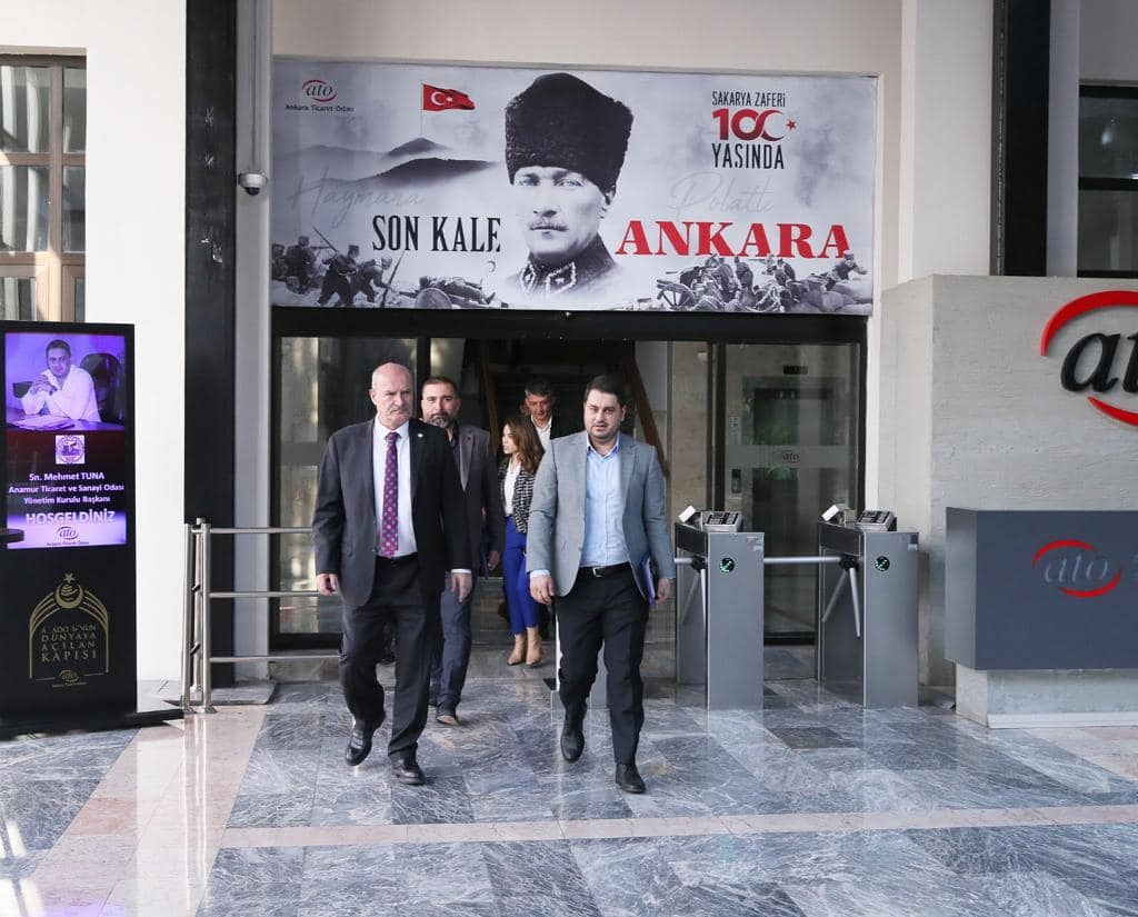 ANTSO  Heyeti  Ankara’ya Çıkarma  Yaptı..