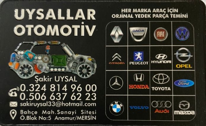uysallar oto yedek parça
