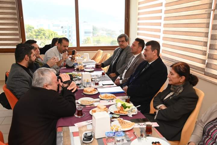 Anamur Belediye Başkanı Hidayet Kılınç Gazetecilerle Bir Araya Geldi.