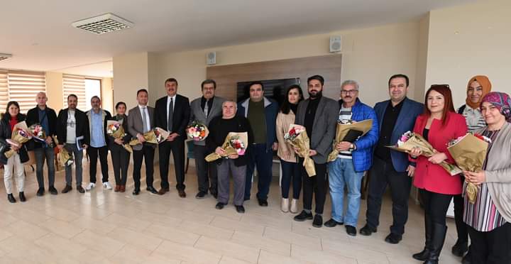 Anamur Belediye Başkanı Hidayet Kılınç Gazetecilerle Bir Araya Geldi.