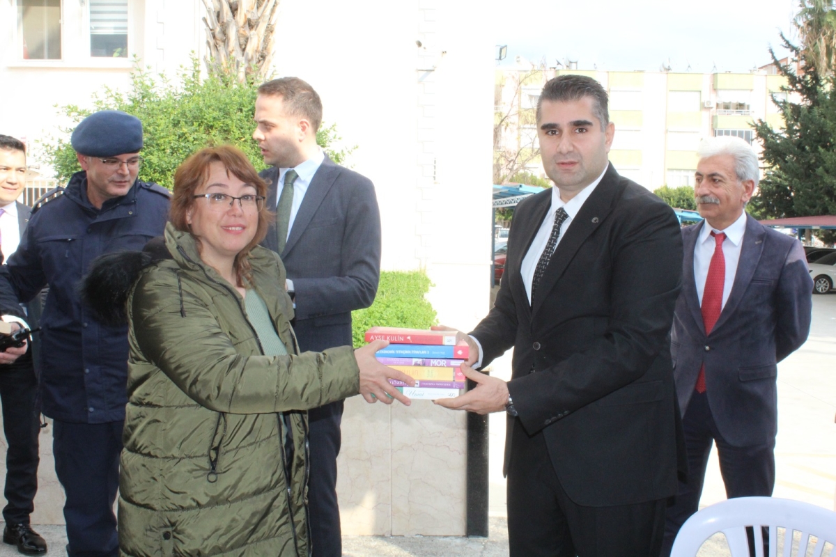 Anamur Ceza İnfaz Kurumu Kitap Bağış Kampanyası Açılış töreni Gerçekleşti.