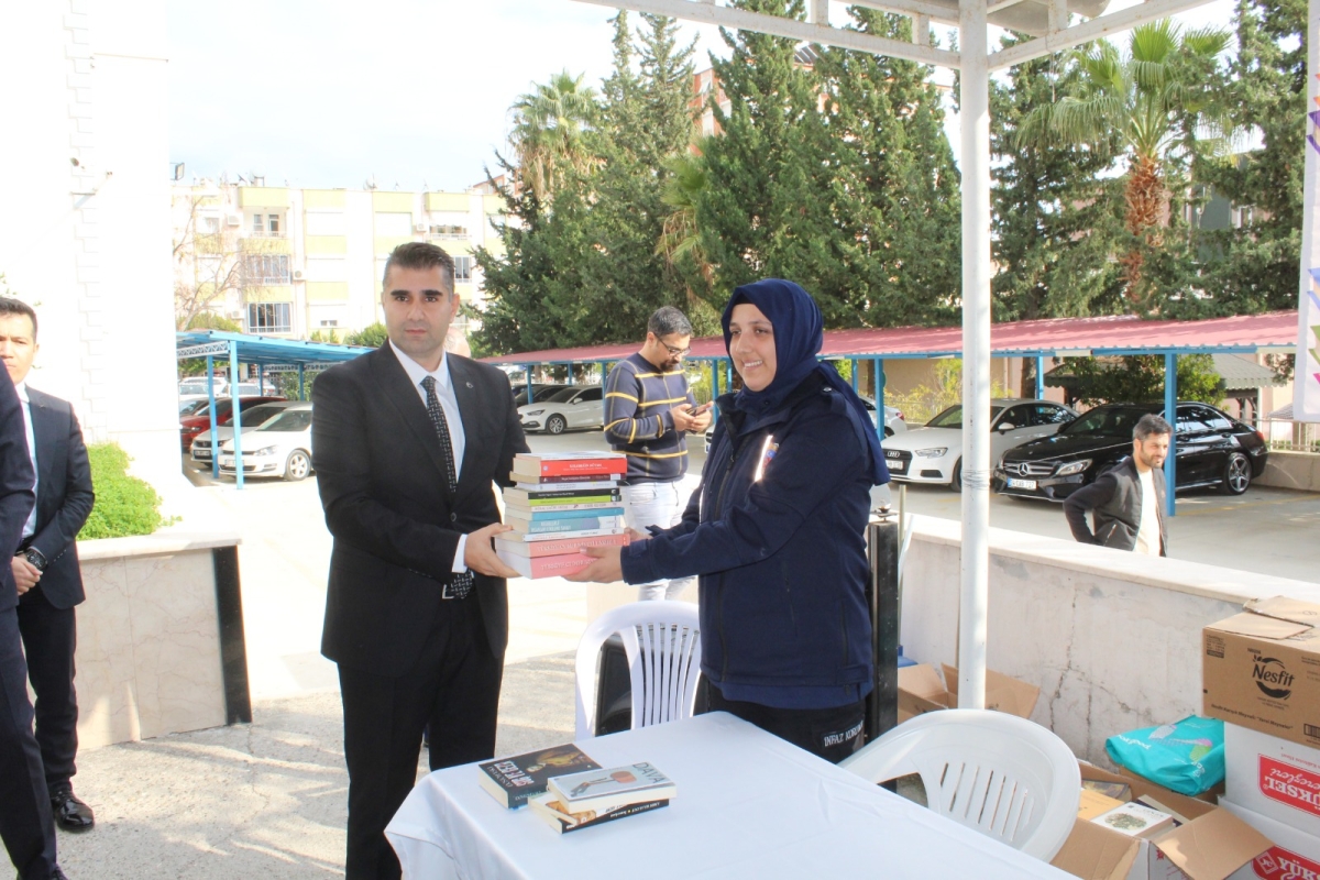 Anamur Ceza İnfaz Kurumu Kitap Bağış Kampanyası Açılış töreni Gerçekleşti.