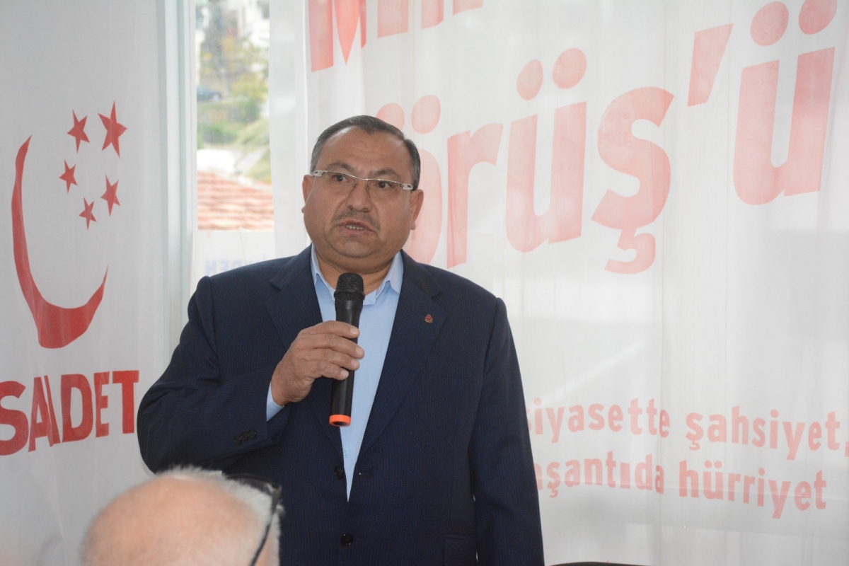 Saadet Partisi Anamur İlçe Başkanı Menderes Bora Seçildi..