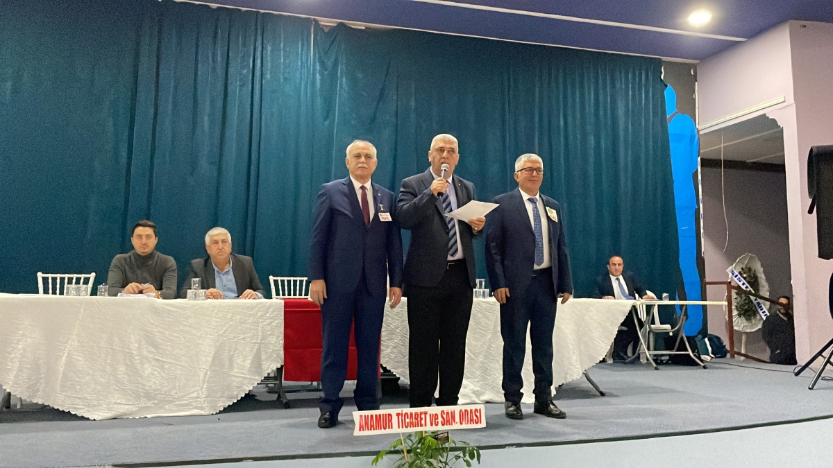 Anamur Esnaf Kredi ve Kefalet Koop. Başkanı Ahmet Özdemir Güven Tazeledi..
