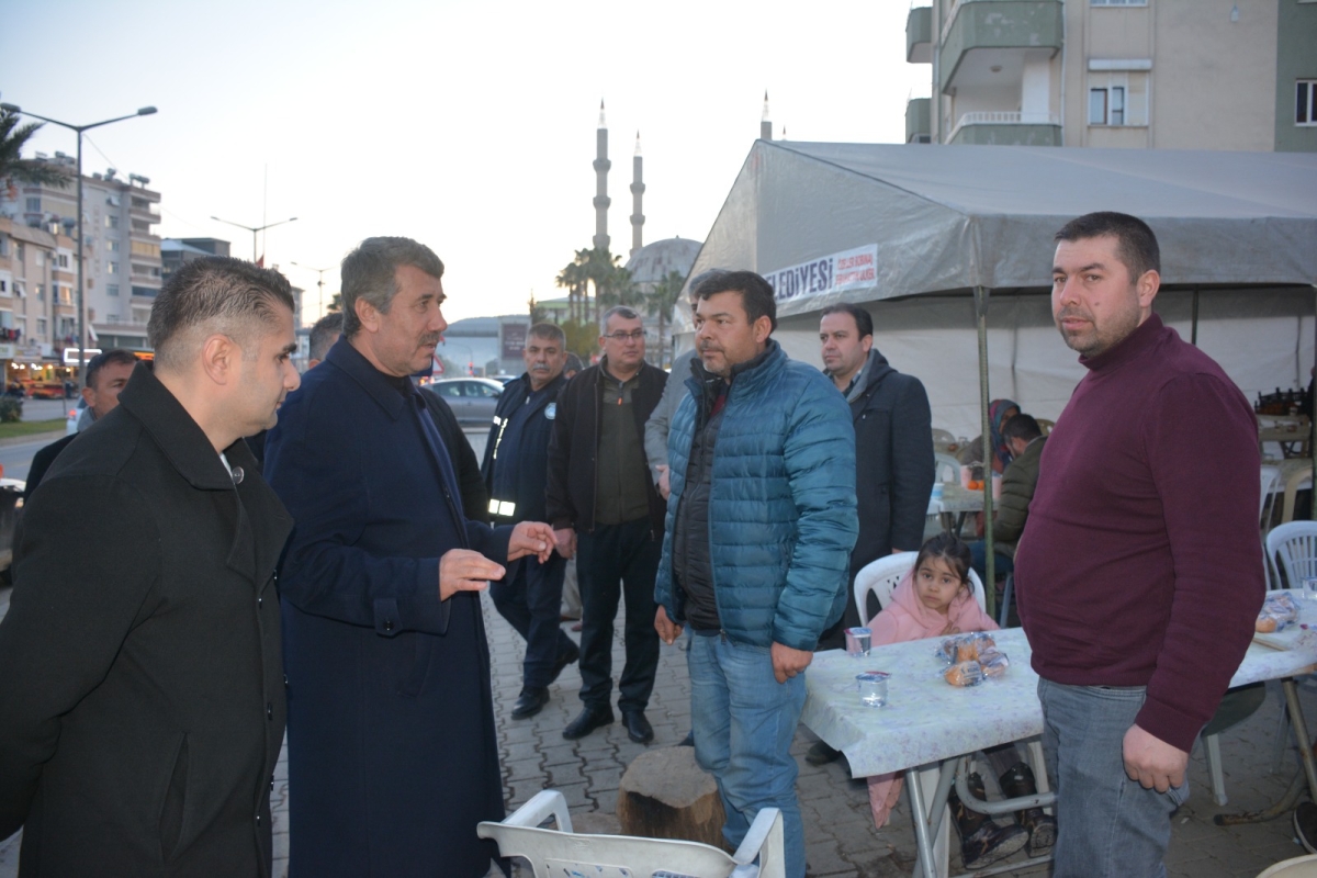 Anamur Depremzedelere Kucak açtı..