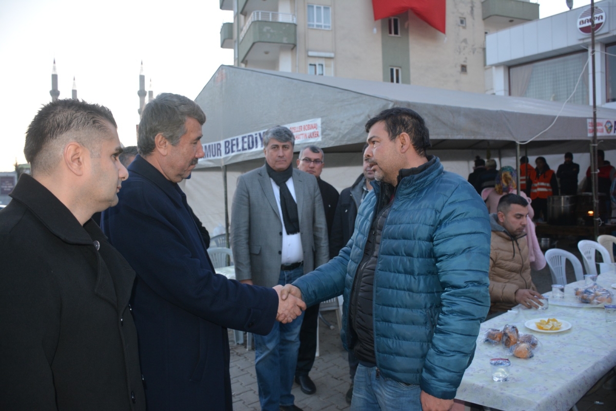 Anamur Depremzedelere Kucak açtı..