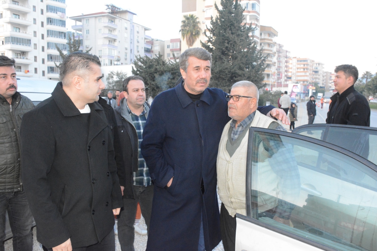 Anamur Depremzedelere Kucak açtı..