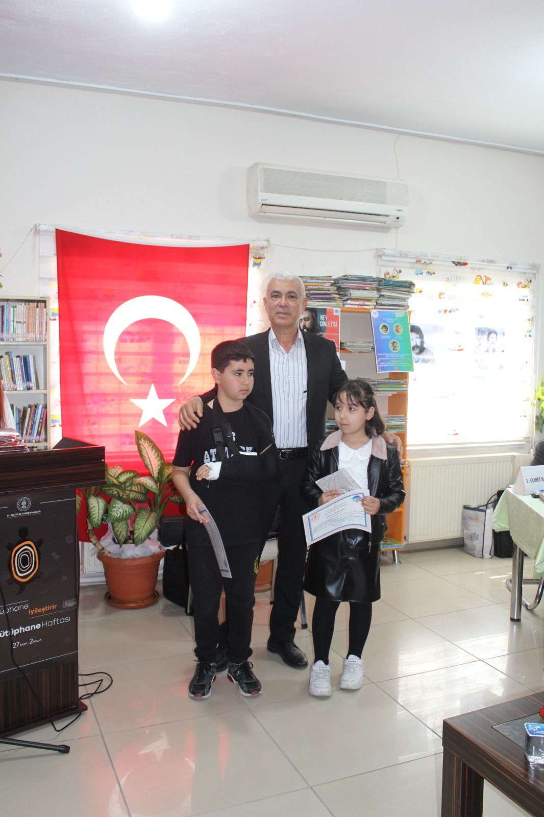 Anamur Kütüphanesinde  “59. Kütüphane Haftası” Kutlandı