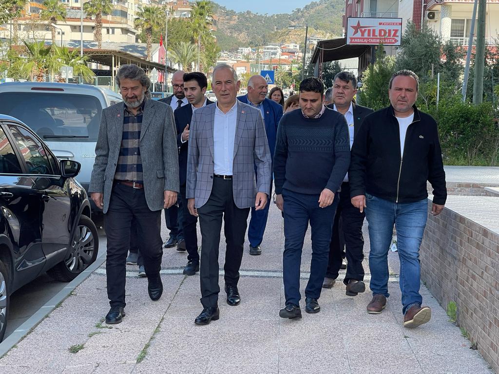6’lı Masa Anamur İlçe Başkanlarından Pazar ve AGC’yi Ziyaret..