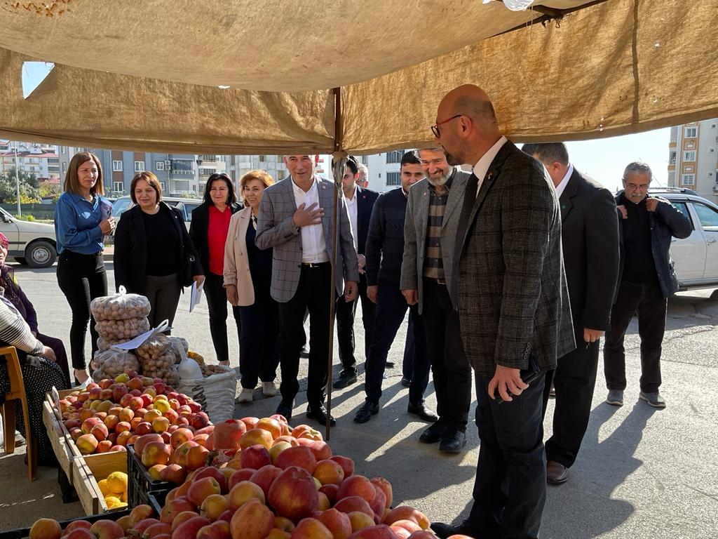 6’lı Masa Anamur İlçe Başkanlarından Pazar ve AGC’yi Ziyaret..