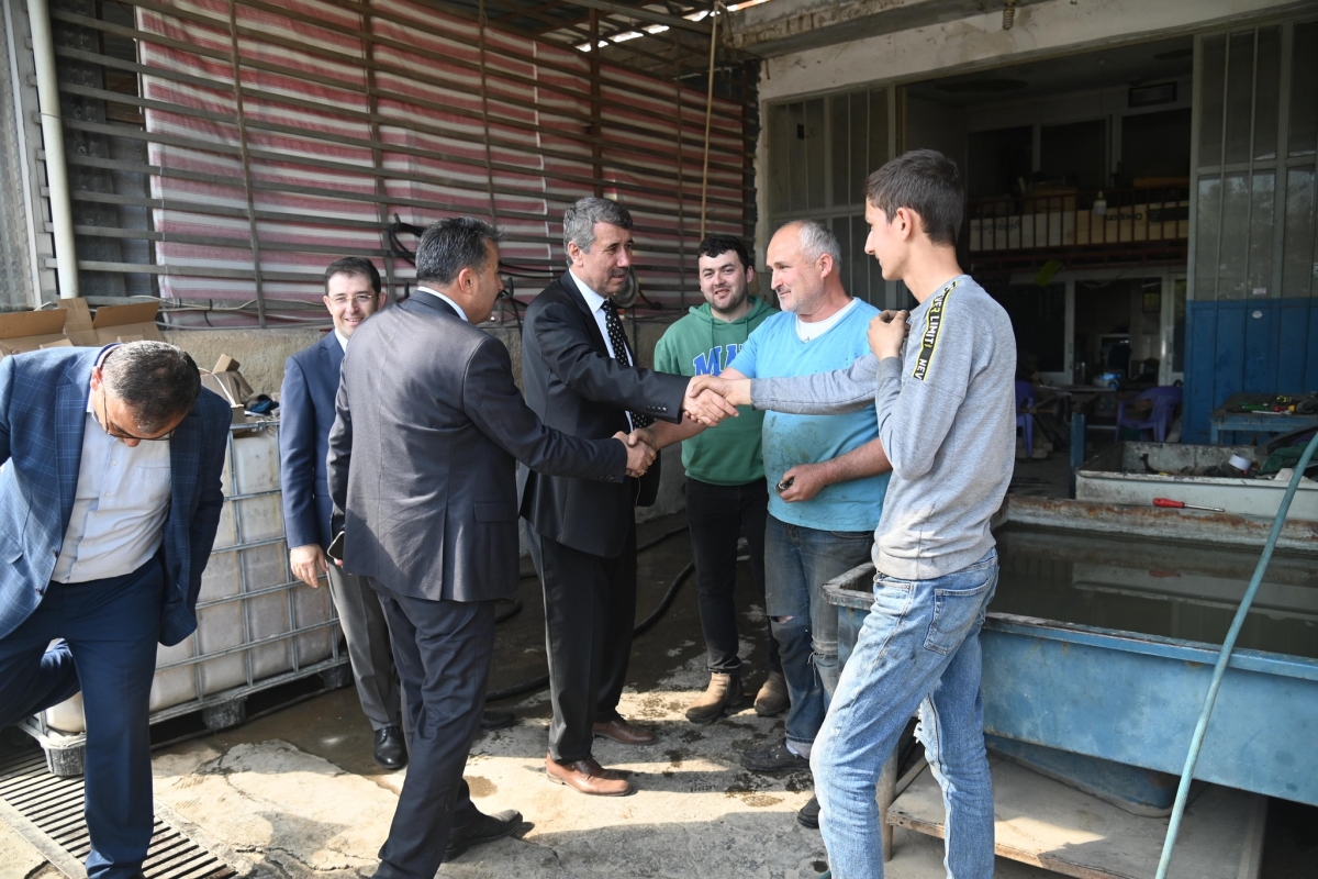MHP Mersin Milletvekili Adayları Anamur Sanayi Esnafını Ziyaret Ettiler..